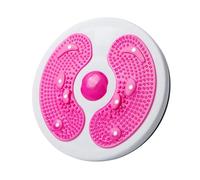 Ab Twister Board, Waist Twisting Machine, 360° Rotation, Silent and Non-slip, Compact Size, Perfect for Home Fitness(Pink)