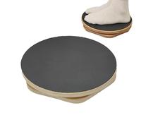 Ab Twister Board, Wooden Balance Waist Trainer, Core Strength Toning Disc (11.81x1.57 inches), Portable Fitness Equipment for Abdominal Sculpting & Workouts