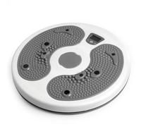 Ab Twister Machine, Waist Twist Machine, 360° Rotation, Anti-slip Bottom, Improves Tires, Compact Size, Perfect for Home Fitness(Grey)