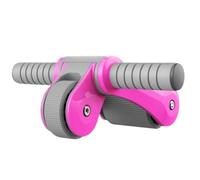 Ab wheel， Abdominal Wheel For Muscle Exercise Gym Training Equipment(Pink)