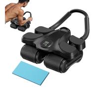 Ab Wheel Auto Rebound Trainer with Knee Pad
