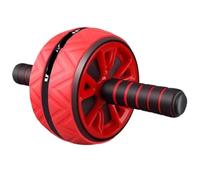 ab wheel, Wheel Abdominal Exercise Roller Fitness Equipment Abdomen Training Trainer(Rosso)
