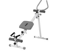 Ab Workout Equipment, Ab Machine with Height Adjustable and Stability, Ab Workout Equipment Home Gym Coaster for Stomach at Office,Grey