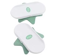 Ab Workout Twister Board, 2Pcs Waist Twisting Disc Fitness Equipment, Turntable Split Waist Twist Board Figure Trimmer Twister Exercise Board for Aerobic Exercise Toning Workout Home Gym