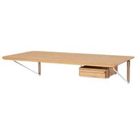 AB019 Wall Desk Wall desk Carl Hansen & Søn with lacquered oak - lacquered oak - 5715397490345