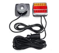 AB1 flexzon Magnetic LED Rear Tail Lights Board Trailer Towing Lightboard 5 Functions E-Mark