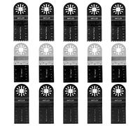 AB15CBA Antler Blade Mix A Oscillating Multitool (15 Pack)