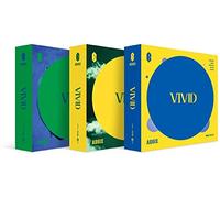 AB6IX - AB6IX [VIVID] 2nd EP Album RANDOM VER CD+Photo Book+3 Card+Color Chip+Sticker+Stand+TRACKING CODE K-POP SEALED