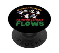 ABA Analyst Behavior Goes Where Reinforcement Flows RBT Duck PopSockets Adhesive PopGrip