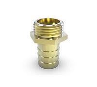 ABA Beul 10010.112.2 Hexagonal Male Thread Hose Barb Brass 1 1/4 x 32