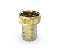 ABA Beul 55040.104.2 Hose connector with knurled nut 1/2" x 13, brass, 1 piece