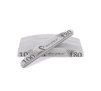 Aba Group 10 Pack 100/180 Nail Polishers Premium Polishing Block for Polishing Heavy Duty Single Use Precise Made in EU Manicure Pedicure Polishing Set Crescent Moon (100/180)