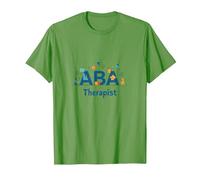 ABA Therapist: Empowering Autism Support Professionals T-Shirt, Men, Grass, S