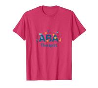 ABA Therapist: Empowering Autism Support Professionals T-Shirt, Men, Red Heather, M