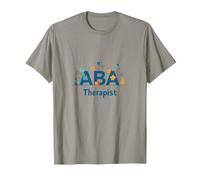 ABA Therapist: Empowering Autism Support Professionals T-Shirt, Men, Slate, L