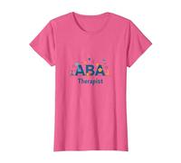 ABA Therapist: Empowering Autism Support Professionals T-Shirt, Women, Pink Heather, XL