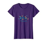 ABA Therapist: Empowering Autism Support Professionals T-Shirt, Women, Purple, XS