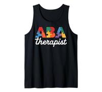 Aba Therapy Applied Behavior Analysis Analyst Aba Therapist Tank Top