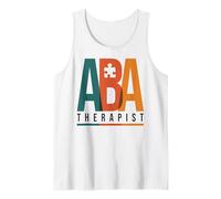 Aba Therapy Applied Behavior Analysis Analyst Aba Therapist Tank Top
