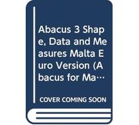 Abacus 3 Shape, Data and Measures Malta Euro Version