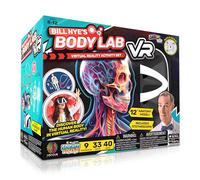 Abacus Brands Bill Nye's Science Squad: Body Lab VR - Virtual Reality Kids Science Kit, Book and Interactive Learning Activity Set - for Ages 8 and Up