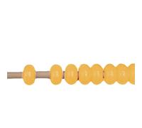 Abacus Busy Board Counting Sensory Toy Wooden for Preschool Yellow
