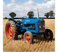 Abacus Cards Birthday/Blank Greeting Card - BBC Countryfile Blank Card for Men with Norfolk Tractor Design - General Card Suitable for Any Occasion