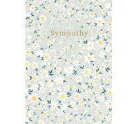 Abacus Cards Female Sympathy Card for Women - Daisies with Gold Foil - Eco-Friendly & Recyclable
