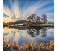 Abacus Cards General Male/Female Blank/Birthday Card - River Brathay, The Lake District - Eco-Friendly & Recyclable - From the BBC Countryfile Range