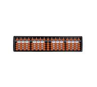 Abacus Chinese Vintage 17-Digits Abacus Mathematical Soroban Children's Math Calculation Tool for Children Calculating and Arithmetic Mathematic Education