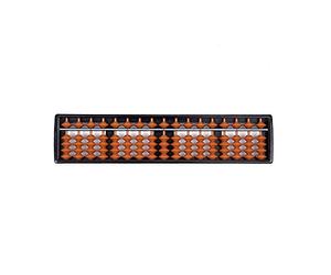 Abacus Chinese Vintage 17-Digits Abacus Mathematical Soroban Children's Math Calculation Tool for Children Calculating and Arithmetic Mathematic Education
