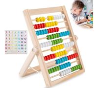 Abacus For Kids, Abacus, 2-7 Years Old Toddler Learning Toys, 10 Rows Of 100 Bead Wooden Pre School Learning Toys, Kids LearningToys Auxiliary Educational Toys For Improving Early Mathematical Skills