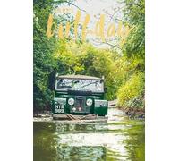 Abacus Male Birthday Card - General Card for Men/Boys - Classic Green 4x4 Car Off-Roading Embossed with Foil Detail - Eco-Friendly & Recyclable - Made in the UK Cards