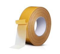 Abacus Range Double Sided Tape Heavy Duty 50mm x 10m | Extra Strong Carpet Tape for Rugs Mats Floors | Multipurpose Adhesive for Wood Laminate Tile Vinyl DIY Mounting | Low Residue Removable