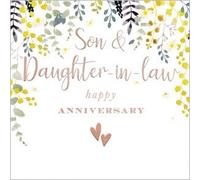 Abacus Son and Daughter in Law Anniversary Card