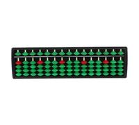 Abacus Soroban 15 Rods Beads Column School Learning Counting Tool for Abacus Math Book