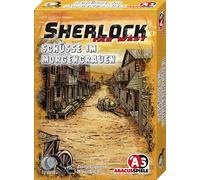 ABACUSSPIELE ABA48205 Sherlock Far West-Dawn Shoots, Crime Card Game, Multicolou