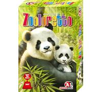 ABACUSSPIELE 03231 Zooloretto Game of the Year 2007 Board Game, Family Game, Blue, Green, Brown, Beige