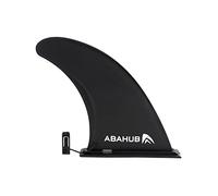 Abahub 9'' SUP Fin Inflatable Paddle Board Replacement Fins, Quick Release Slide in Detachable Center Fin for iSUP Stand UP Paddleboard Inflatable Boards 9 Inch Black