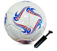 ABAJI Soccer Ball Size 3 4 5 Practice Training Balls Gift Thicker Leather Anti Exploded Indoor Outdoor Come with Pump Needle