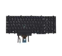 Abakoo New Keyboard Replacement for Latitude E5550 E5570 E5580 E5590 E5591 Precision 3510 M3510 7510 M7510 7710 M7710 US backlit Keyboard SG-63310-XUA SN7232BL 383D7 0383D7