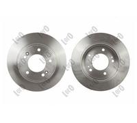 ABAKUS Brake Disc 231-04-060 For Hyundai KIA Full 262x10mm 5-Bolt