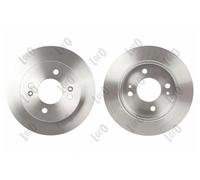 ABAKUS Brake Disc 231-04-109 For Hyundai, 234x10mm Full 4 Holes