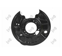 ABAKUS Brake Disc Dust Shield 131-07-603 Rear Axle Left Steel 350mm Black