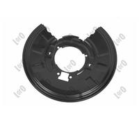 ABAKUS Brake Disc Dust Shield 131-07-616 For BMW, Black, Rear Right