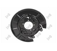 ABAKUS Brake Disc Dust Shield 131-07-646 For Toyota, Right Rear Axle, Black