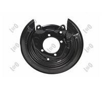ABAKUS Brake Disc Dust Shield 131-07-691 For Toyota Rear Axle Left Black
