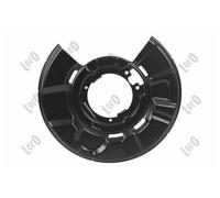 ABAKUS Brake Disc Splash Shield 131-07-677 for BMW Rear Axle Left, Black