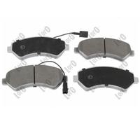 ABAKUS Brake Pad Set Disc Brake 231-01-018 For Citroën Fiat