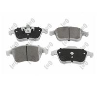 ABAKUS Brake Pad Set Disc Brake 231-01-154 For Renault, 155.1/156.3mm